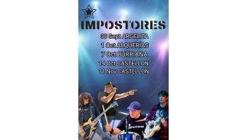 Fechas conciertos Impostores en Castellón 