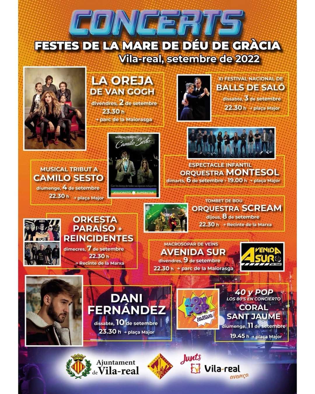 Concerts festes Villarreal