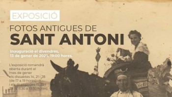 Exposición fotos de San Antoni