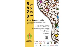 Campaña de donación de órganos. Alcer Castalia